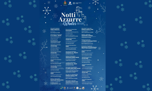 Cetara si Illumina d’Inverno: Al Via “Le Notti Azzurre Winter Edition”