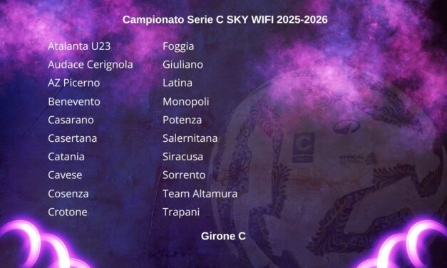 Salernitana nel Girone C: inizio il 24 agosto