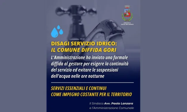 CASTEL SAN GIORGIO – IL COMUNE AVVISA GORI