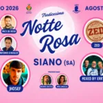 SIANO – NOTTE ROSA 2026