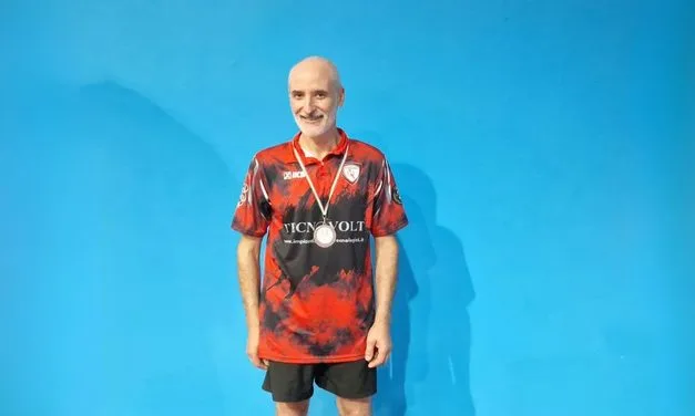 Tennis Tavolo Nocera, Raffaele Berritto conquista il primo podio della carriera
