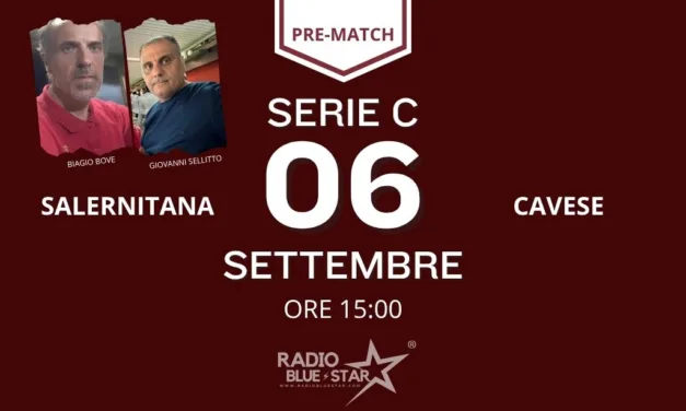 È derby: Salernitana-Cavese, l’Arechi si accende