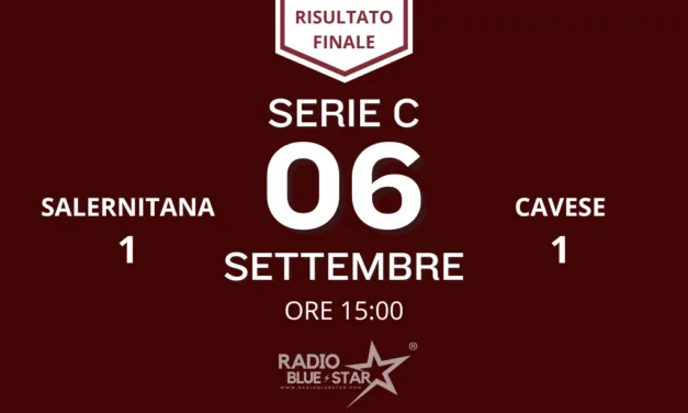 Salernitana-Cavese 1-1, Peretti risponde a Llano: derby senza vincitori all’Arechi