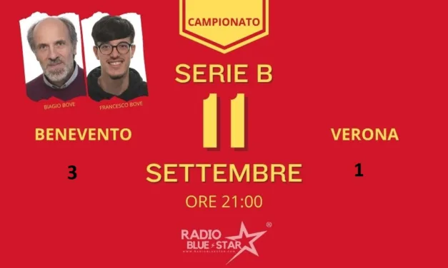 Benevento show al Vigorito: Hellas Verona travolto 3-1