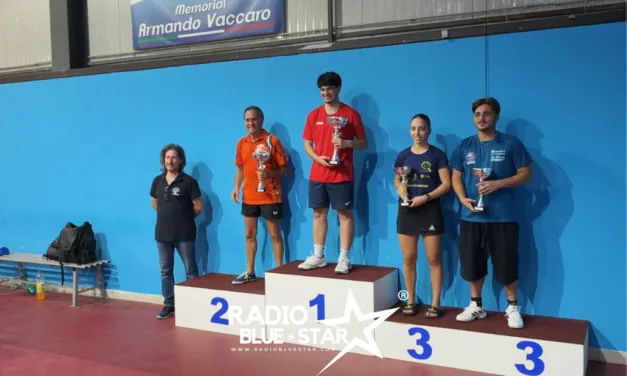 TENNIS TAVOLO NOCERA: MARIO SIMONE NACCA SUBITO PROTAGONISTA: VITTORIA ALL’OPEN DI SAN NICOLA LA STRADA