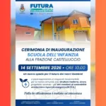 CASTEL SAN GIORGIO -CERIMONIA INAUGURAZIONE SCUOLA DELL’INFAZIA CASTELLUCCIO