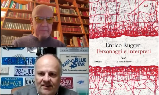 ENRICO RUGGERI ESCE AD OTTOBRE CON IL LIBRO “PERSONAGGI E INTERPRETI”