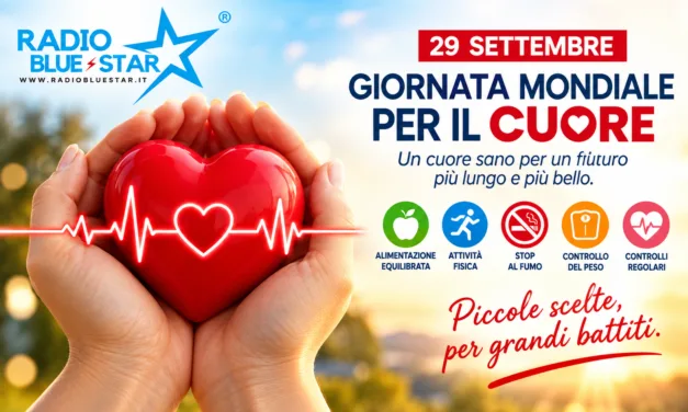 29 settembre, Giornata Mondiale per il Cuore: prendersi cura del cuore è un gesto d’amore
