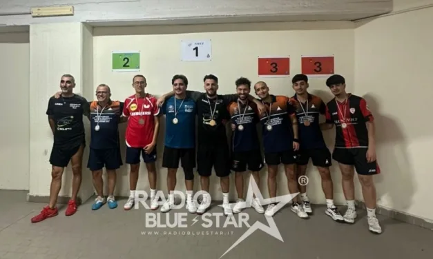 Tennis Tavolo Nocera, segnali positivi: Nacca conquista il bronzo nel doppio