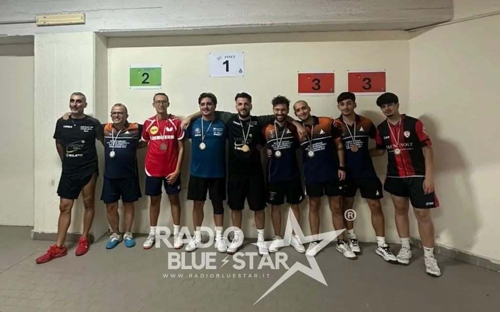 Tennis Tavolo Nocera, segnali positivi: Nacca conquista il bronzo nel doppio
