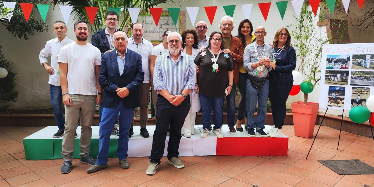 ROCCAPIEMONTE IN FESTA PER I CAMPIONI DI VILLA SILVIA