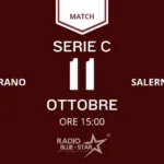 Casarano-Salernitana in diretta su Rai 2: appuntamento domenica 11 ottobre