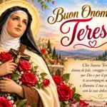 15 OTTOBRE – SANTA TERESA
