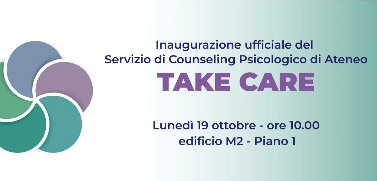 UNISA, inaugura il servizio “Take Care”