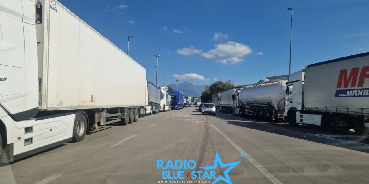 A30, PRESIDIO DEI TIR A CASTEL SAN GIORGIO: DISAGI ALLA CIRCOLAZIONE